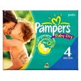 Pampers Baby Dry Diapers, Size 4, 24 Count ( Baby Diaper Pampers )