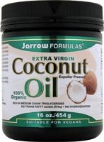 Organic Coconut Oil, 16 Oz (454 G) Jarrow Formulas  รูปที่ 1