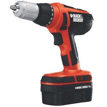 Black & Decker HP18VSB-2 18V Cordless High Performance Drill/Driver with Bag ( Pistol Grip Drills ) รูปที่ 1