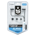 Siege Audio Alpha Stereo Ear Buds (Black) ( SIEGE AUDIO Ear Bud Headphone )