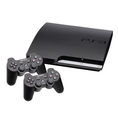 PlayStation 3 160 GB Console with 2 Dualshock 3 Wireless Controllers Bundle ( Sony PS3 Console )