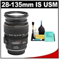 Canon EF 28-135mm f/3.5-5.6 IS [Image Stabilizer] USM Lens + Cleaning Kit for Rebel XS, XSi, T1i, T2I EOS 40D & 50D, 60D, 5D, 7D Digital SLR Cameras ( Canon Len )