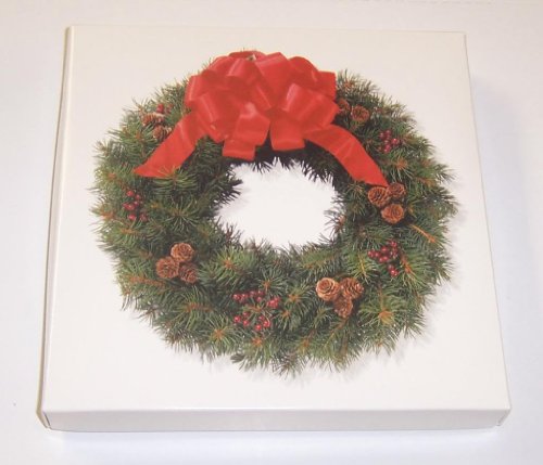 Scott's Cakes White Chocolate Covered Bourbon Cherries in a 8 oz. Wreath Box ( Scott's Cakes Chocolate & Fruit ) รูปที่ 3