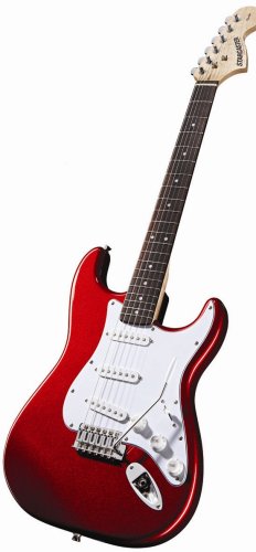 Fender Starcaster Strat and Accessory Pack, Candy Apple Red ( Fender guitar Kits ) ) รูปที่ 1