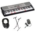 Casio LK-230 Personal Keyboard Premium Package with 61 Keys, Headphones, Stand & Power Supply