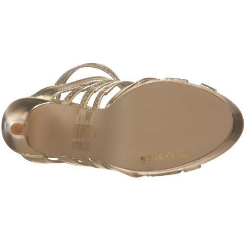 Dyeables Women's Anya Platform Sandal ( Dyeables ankle strap ) รูปที่ 5