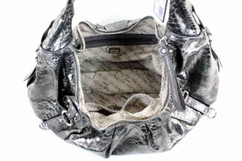 Guess Eye Catching Pewter Hobo Handbag Ladies Polyester Handbags ( GUESS Hobo bag  ) รูปที่ 7