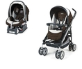 Peg Perego 2011 Primo Viaggio SIP 30/30 Car Seat and Pliko Switch Stroller in Java