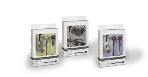 Beyerdynamic DTX 21 iE Style Ear Buds (Green & Tan) ( beyerdynamic Ear Bud Headphone ) รูปที่ 3