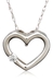 รูปย่อ 14k Rose, Yellow, or White Gold Diamond Heart Pendant (.03 cttw, J Color, I2 Clarity), 18" ( Amazon.com Collection pendant ) รูปที่1