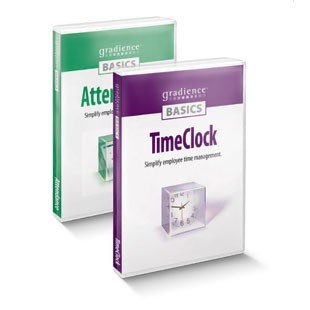 GradienceTM Basics Attendance / TimeClock Software Bundle  [Pc CD-ROM] รูปที่ 1