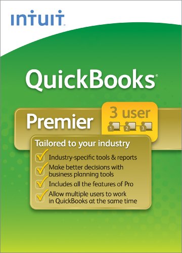 QuickBooks Premier Industry Editions 3-User 2010  [OLD VERSION]  [Download] [ Premier 3 User Edition ] [PC Download] รูปที่ 1