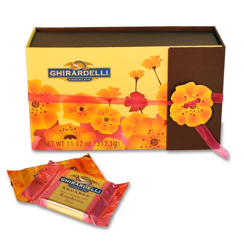 Ghirardelli Chocolate Beautiful Blooms Envelope Gift Box, 11.17 oz. ( Ghirardelli Chocolate Chocolate Gifts ) รูปที่ 1