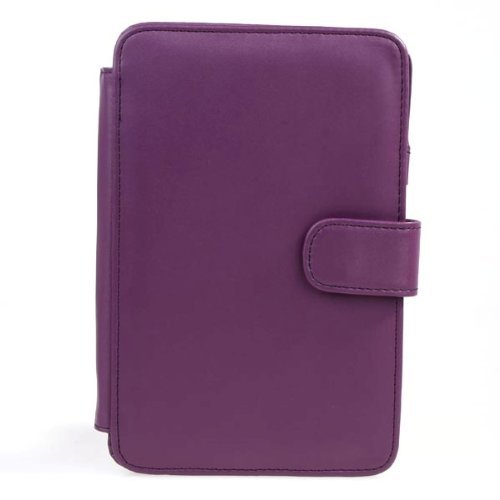Neewer PURPLE Protective Leather Case Cover For Kindle 3 eBook E-Reader + 5x SCREEN PROTECTOR (Kindle E book reader) รูปที่ 4