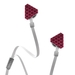 รูปย่อ Lady Gaga Heartbeats In-Ear Headphones (Rose Red) ( Monster Ear Bud Headphone ) รูปที่1