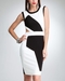 รูปย่อ Colorblock Cutout Pencil Dress - bebe Addiction ( bebe Night Out dress ) รูปที่1