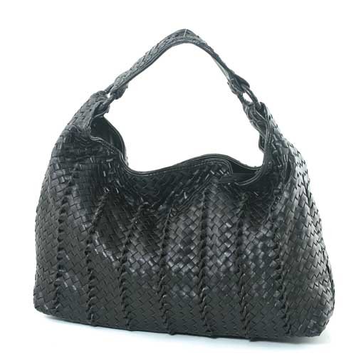 Faux Leather Woven Hobo Bag ( Bag Girls Hobo bag  ) รูปที่ 1