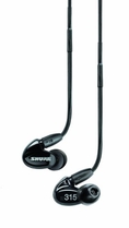 Shure SE315-K, Sound Isolating Earphone, Hi-Definition Micro Speaker with Tuned Bass Port (Black) ( Shure Ear Bud Headphone )