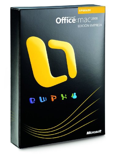 Office Mac Business 2008 Mac Spanish Edition Upgrade [Old Version] [ Upgrade Edition ] [Mac DVD-ROM] รูปที่ 1