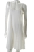 รูปย่อ Eileen Fisher White Casual Dress Linen Embellished XS ( Eileen Fisher Casual Dress ) รูปที่1