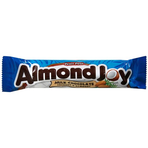 Almond Joy Milk Chocolate Bar 1.61 oz (Pack of 36) ( Almond Joy Chocolate ) รูปที่ 1