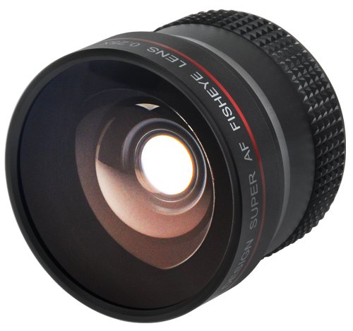 Precision Design 0.25x Super AF Fisheye Lens for Olympus Evolt E-3 E-30 E-410 E-420 E-450 E-500 E-510 E-520 E-620 Digital SLR Cameras ( Precision Len ) รูปที่ 1