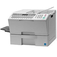 Panasonic Panafax UF-7200 - Multifunction ( fax / copier / printer / scanner ) - B/W - laser - printing (up to): 19 ppm - 550 sheets - 33.6 Kbps - USB, 10/100 Base-TX รูปที่ 1