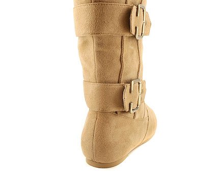 Buckle Tab Riding Boot 5.5 TAN ( Riding shoe Wild Diva ) รูปที่ 6