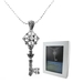 รูปย่อ The Key to Happiness Ornate Sparkling Key Pendant with Austrian Crystal ( Creative Ventures Jewelry pendant ) รูปที่2