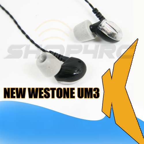 Westone UM3X / 3X - True Triple Armature Drivers In-ear Monitor Professional ... ( Westone Ear Bud Headphone ) รูปที่ 1