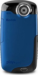 Kodak PlaySport (Zx3) HD Waterproof Pocket Video Camera (Blue) ( Kodak HD Camcorder ) รูปที่ 1