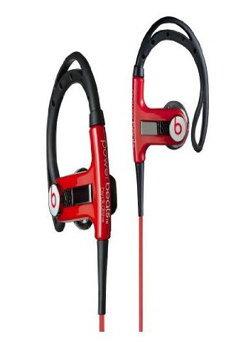 PowerBeats Sport Headphones - In-Ear w/ Sport Hook - Red ( Monster Ear Bud Headphone ) รูปที่ 1