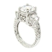 รูปย่อ Sterling Silver Classic Engagement Ring w/Round Brilliant White CZ ( Alljoy ring ) รูปที่1