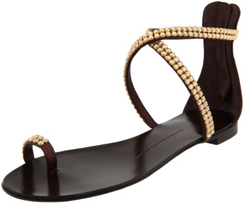 Giuseppe Zanotti Women's I10081 Crystal Thong ( Giuseppe Zanotti ankle strap ) รูปที่ 1