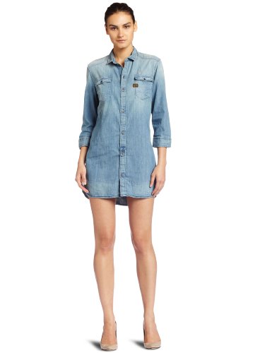 G-Star Women's New Western Denim Dress ( G-Star Casual Dress ) รูปที่ 1