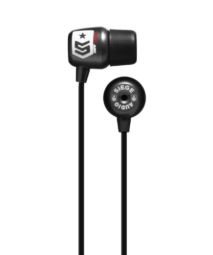 Siege Audio CODEC Ear Bud (Gun Metal) ( SIEGE AUDIO Ear Bud Headphone ) รูปที่ 1