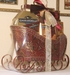 รูปย่อ HOUDINI GHIRARDELLI Metal Sleigh Chocolate Gift Basket ( HOUDINI GHIRARDELLI Chocolate Gifts ) รูปที่2