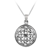 รูปย่อ Sterling Silver Celtic Knot Round Pendant , 18" ( Amazon.com Collection pendant ) รูปที่1
