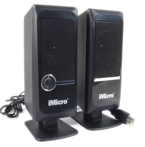 iMicro Pure USB Digital USB2.0 Speaker System (Black) ( iMicro Computer Speaker ) รูปที่ 1