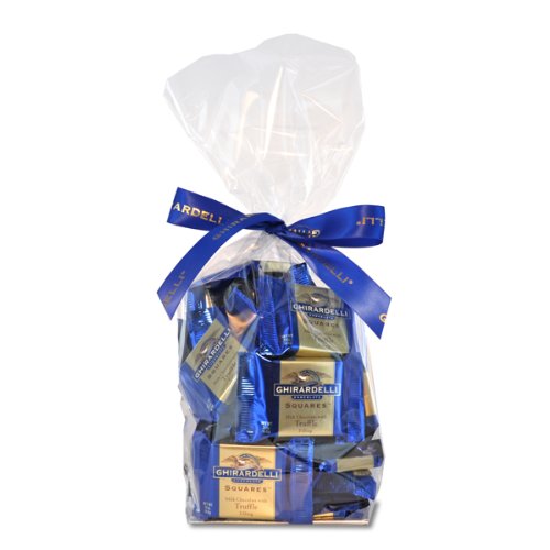 Ghirardelli Chocolate Milk & Truffle SQUARES Gift Bag, 33 Squares ( Ghirardelli Chocolate Gifts ) รูปที่ 1