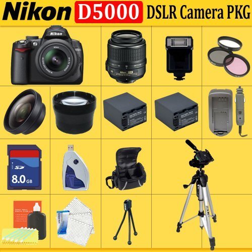 Review Nikon D5000 12.3 Megapixel DX Digital SLR Camera with 2.7-Inch Vari-angle LCD รูปที่ 1