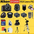 Review Nikon D5000 12.3 Megapixel DX Digital SLR Camera with 2.7-Inch Vari-angle LCD