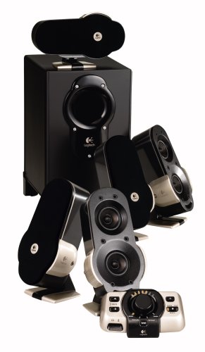 Logitech G51 Surround Sound 5.1 Speaker System (Black) ( Logitech Computer Speaker ) รูปที่ 3
