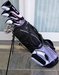 รูปย่อ Ladies Complete Professional Golf Set Womens Right Handed Graphite Shafted Clubs & Bag Lavender Color ( Precise Golf ) รูปที่1