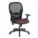 รูปย่อ Air Grid Mesh Back Managers Chair with Fabric Seat Black Mesh/Grape Fabric (Purple) รูปที่5