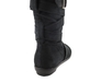 รูปย่อ Strappy Slouch Buckle Boot 5.5 BLACK ( Riding shoe Glaze ) รูปที่4