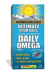 Norwegian Gold Daily Omega, 60-Count ( Norwegian Omega 3 ) รูปที่ 1