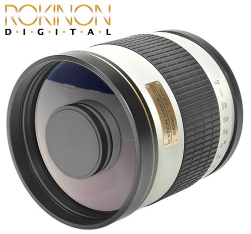 Rokinon 800mm f/8.0 Multi-Coated Mirror Lens for Canon EOS Rebel XSi, XS, XTi, XT, T1i, 5D, 30D, 40D & 50D Digital SLR Cameras ( Rokinon Len ) รูปที่ 3