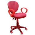 Children's Pink Computer Chair - WL-1156-PINK-GG 