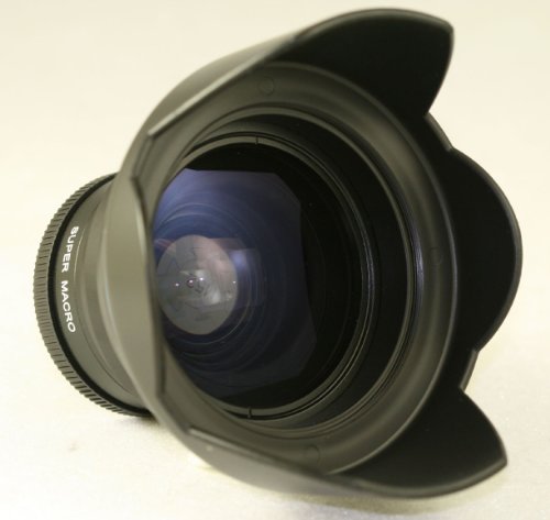 Professional High Definition 0.34X Super Fisheye Lens kit with macro For Canon G10 / G11 / G12 /SX10 IS / SX20 IS / SX30 IS / Canon T1I / T2I / XSI / Xs / Nikon D40 / D80 / and all other cameras with 52mm or 58mm filter size ( Zeikos Len ) รูปที่ 3